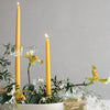 Saffron Taper Candles in Various Sizes
