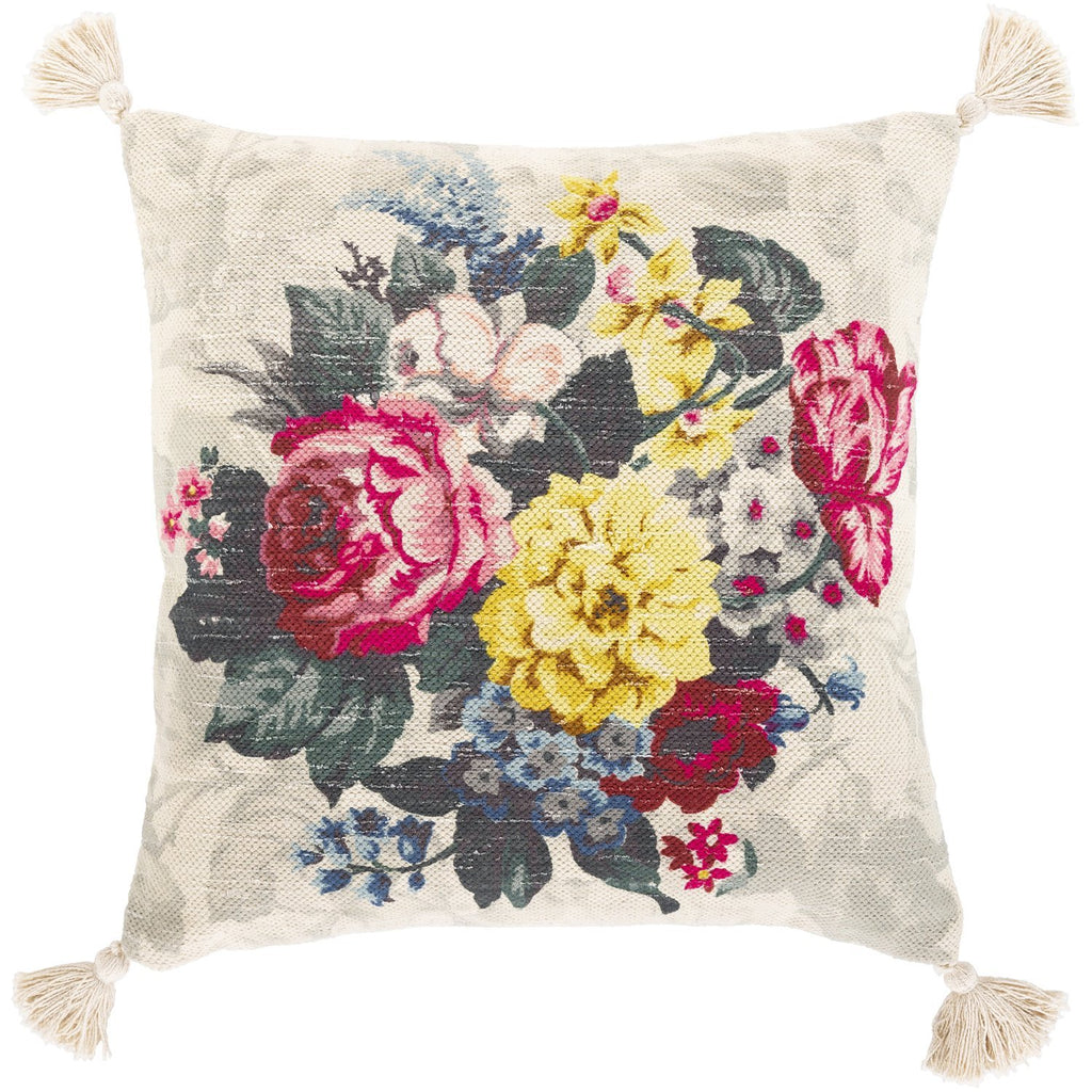 Daphne DPH-002 Hand Woven Pillow in Multi-Color by Surya