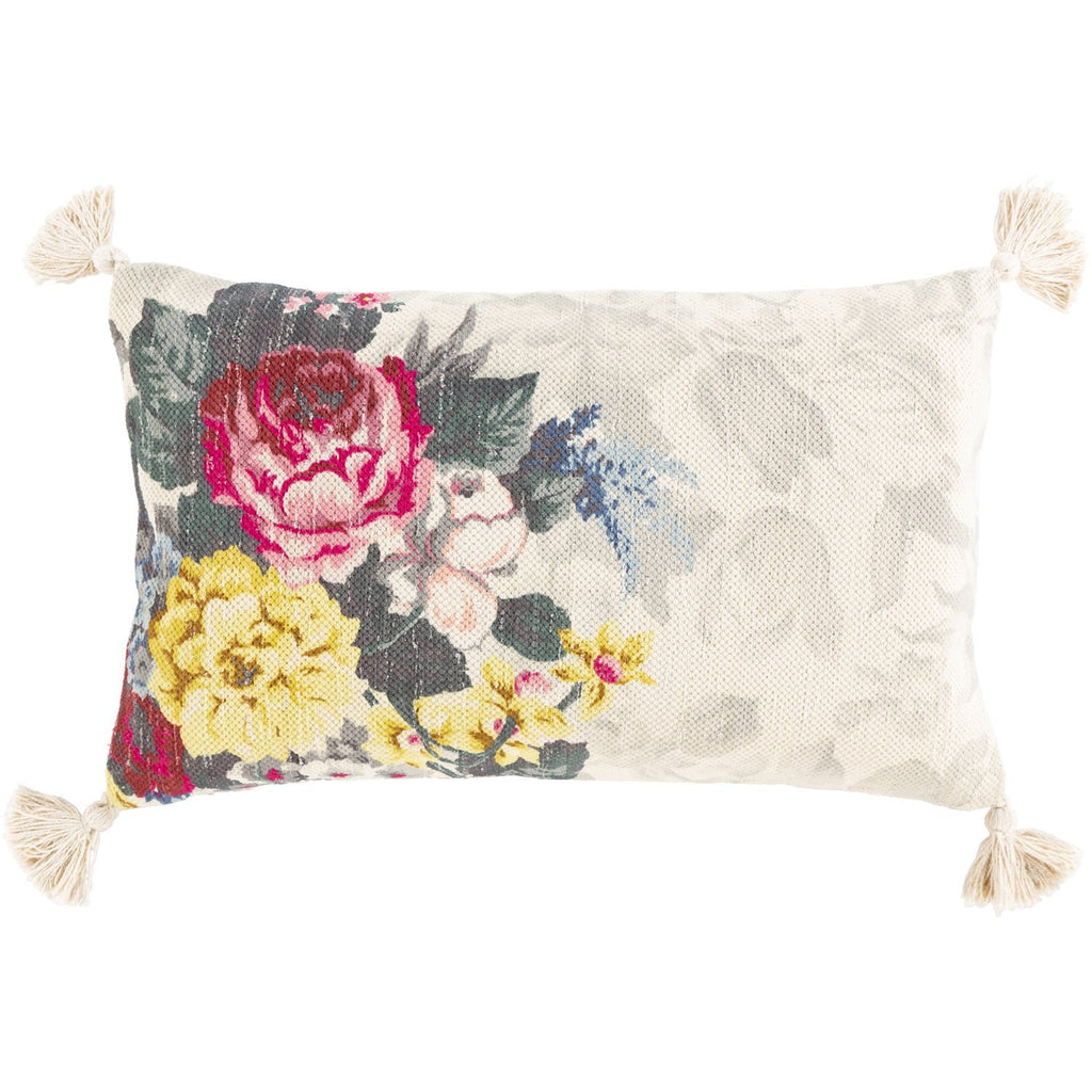 Daphne DPH-004 Hand Woven Lumbar Pillow in Multi-Color by Surya