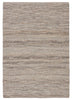 sanja handmade solid taupe cream area rug by jaipur living 1