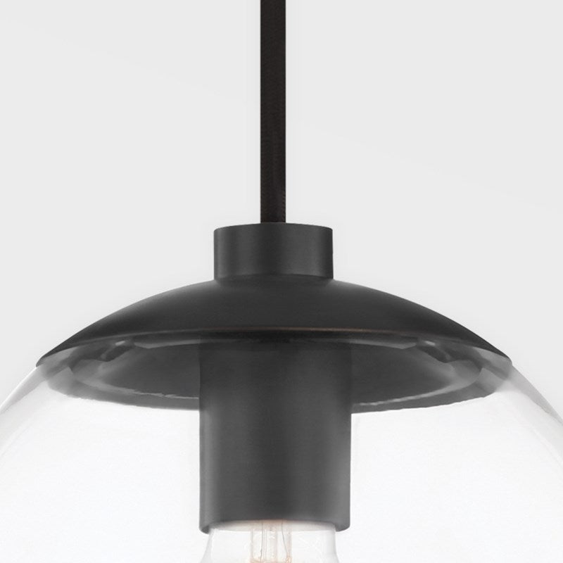 meadow 1 light pendant by mitzi h503701 agb 5
