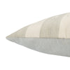 Vanda Stripes Pillow in Light Gray by Jaipur Living