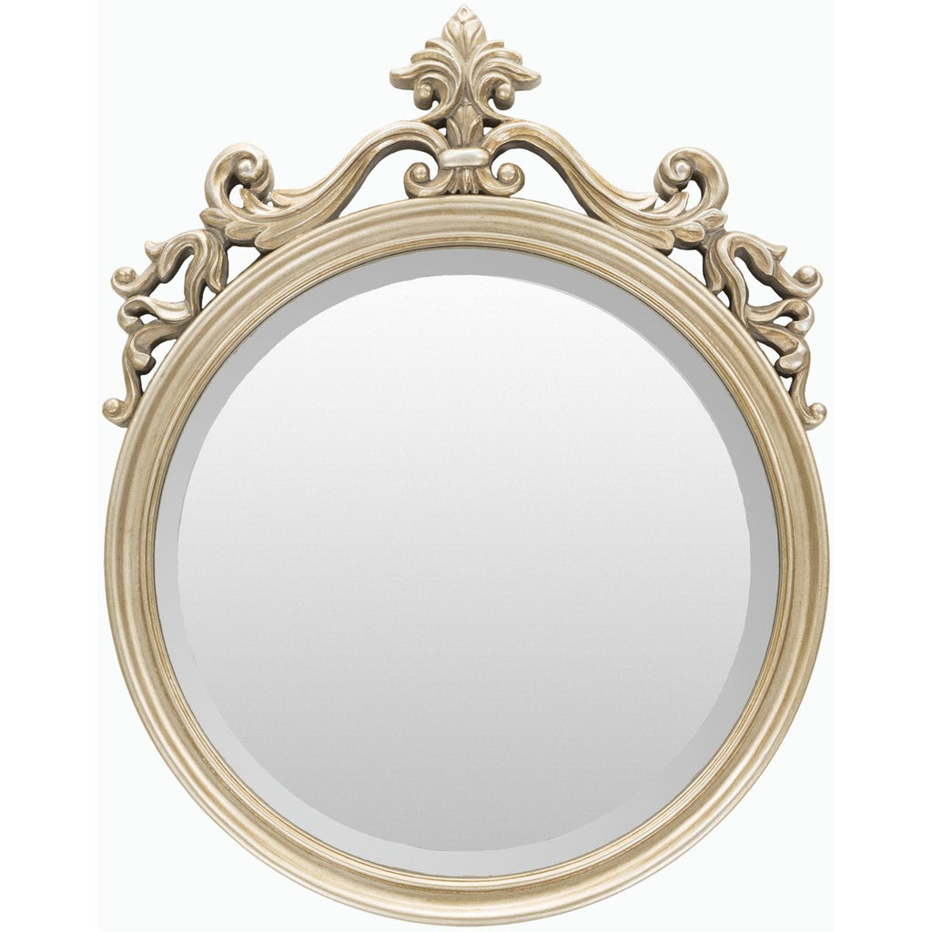England ENG-7600 Arch/Crowned Top Mirror in Champagne by Surya