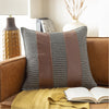 Fiona FNA-001 Woven Pillow in Black & Camel by Surya