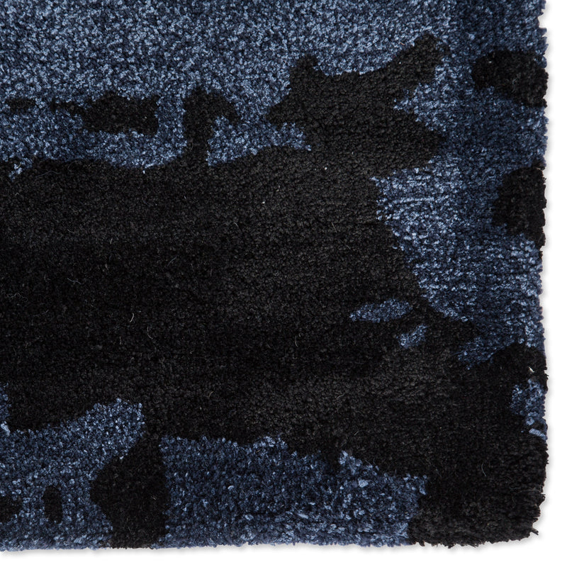 benna abstract rug in mood indigo green milieu design by jaipur 4