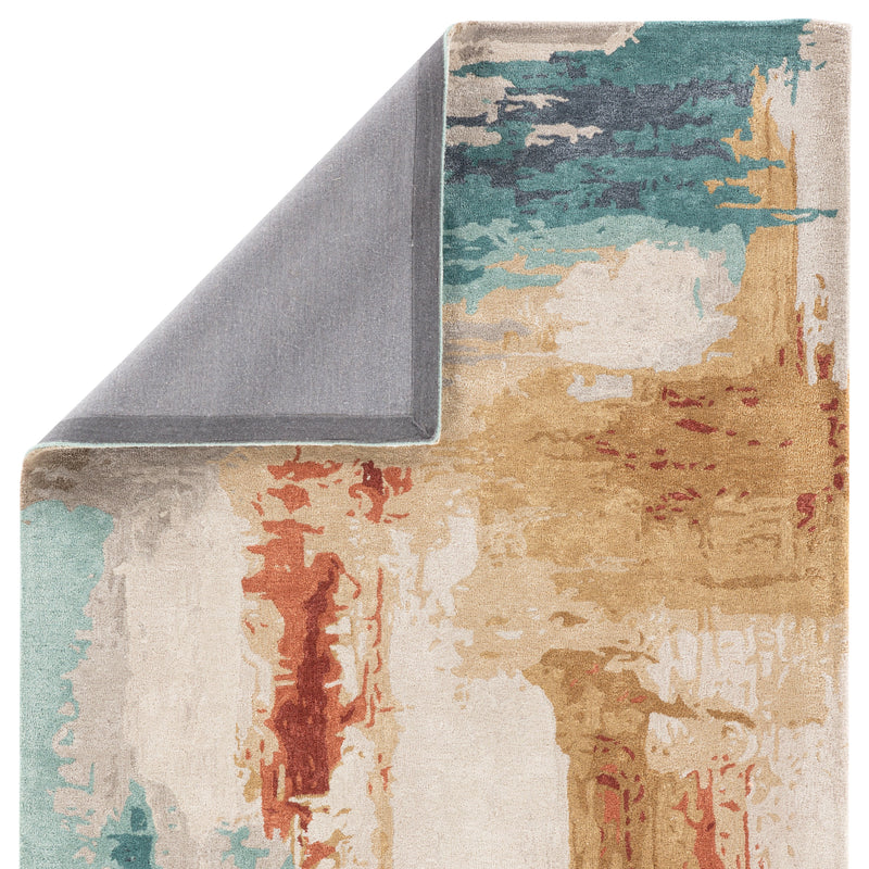 swisher abstract rug in feather gray mango design by jaipur 3