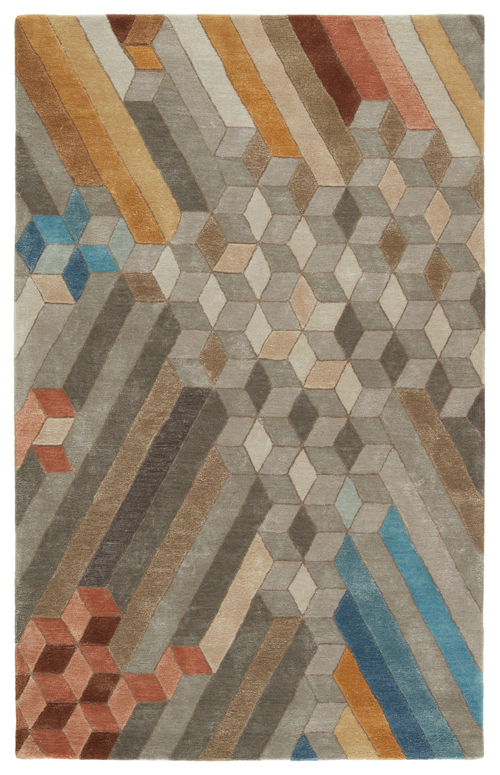Genesis Cairns Hand Tufted Multicolor & Gray Rug 1