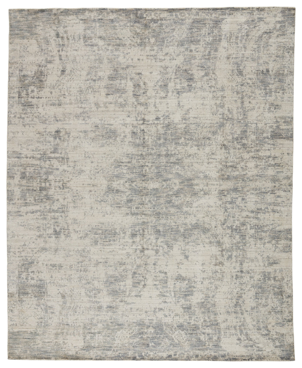 lizea handmade abstract ivory gray rug by jaipur living 1