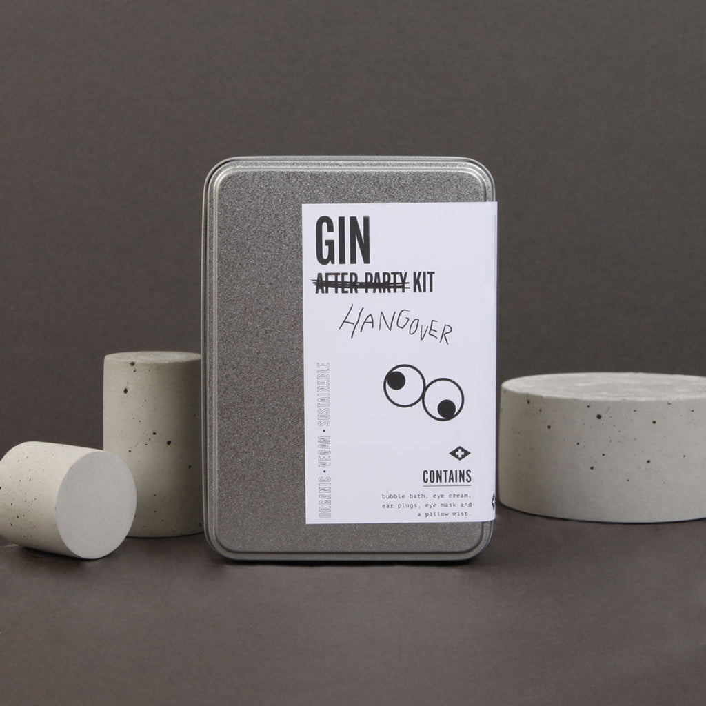 gin hangover recovery kit design by mens society 2