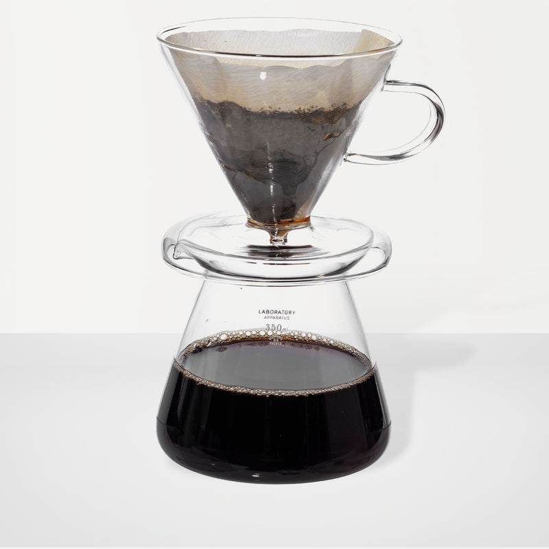 Glass Coffee Dripper Set