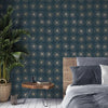 Goodbye Moon Removable Wallpaper in Midnight