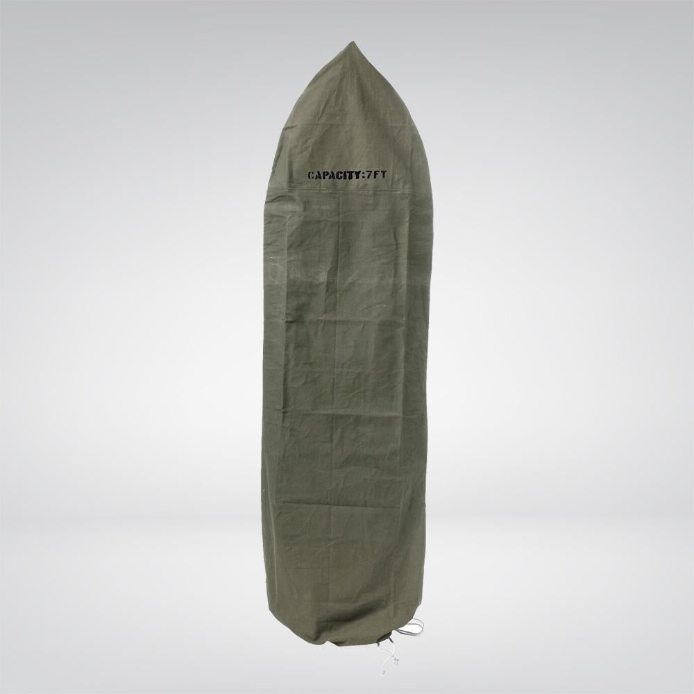 Green Canvas Surfboard Cover