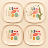 Gusto Bamboo Illustrated Medium Plate Set design by EKOBO