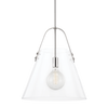 karin 1 light extra large pendant by mitzi h162701xl agb 2