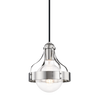 violet 1 light pendant by mitzi h271701 agb 3