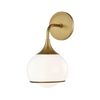 reese 1 light wall sconce by mitzi h281301 agb 1