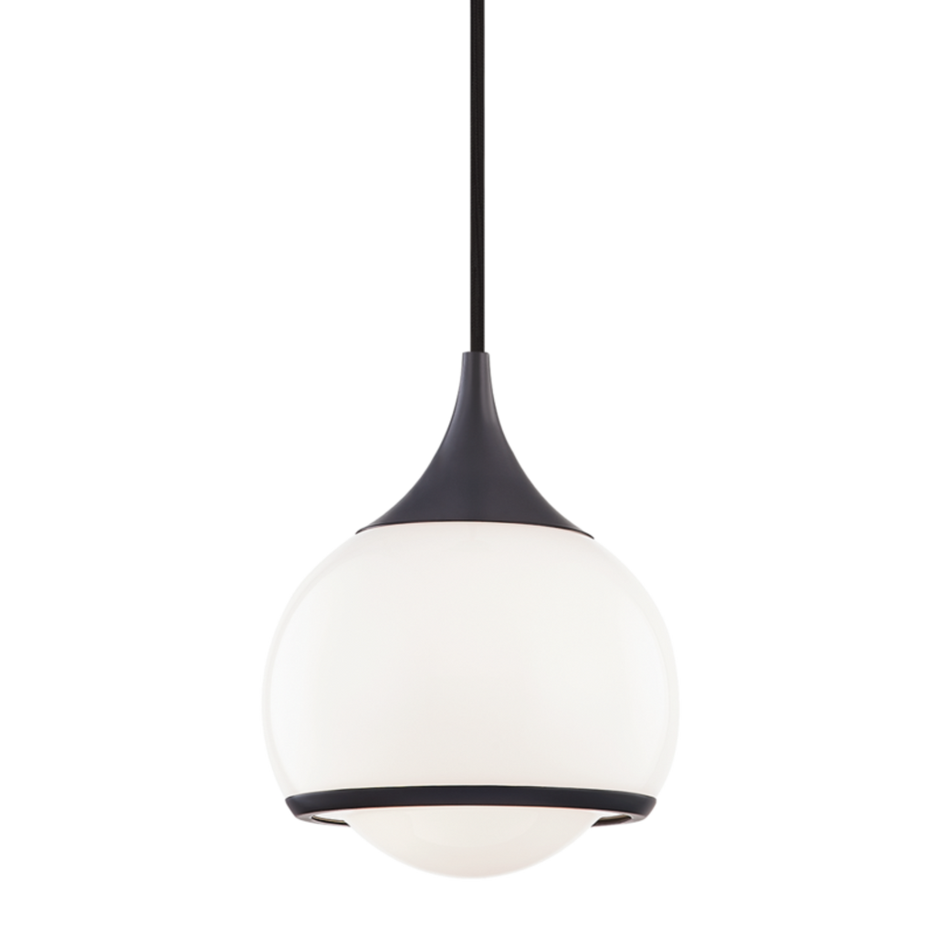 reese 1 light small pendant by mitzi h281701s agb 2