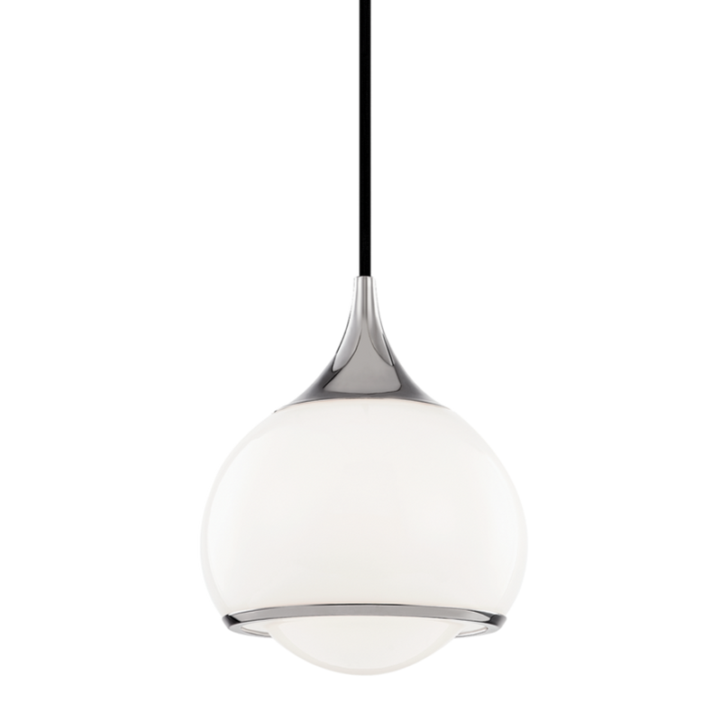 reese 1 light small pendant by mitzi h281701s agb 3