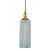 scarlett 1 light pendant by mitzi h300701 gl bk 2