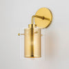 elanor 1 light wall sconce by mitzi h323101 agb 6