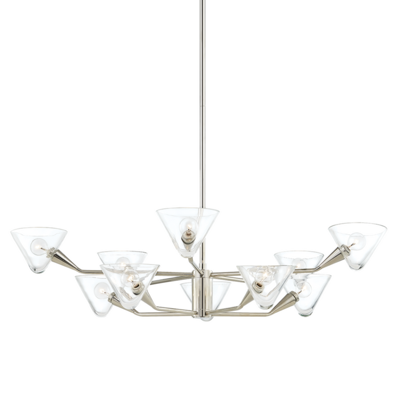 isabella 10 light chandelier by mitzi h327810 agb 2