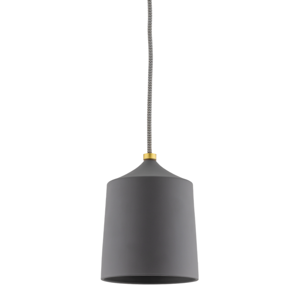 megan 1 light pendant by mitzi h339701 agb mb 1