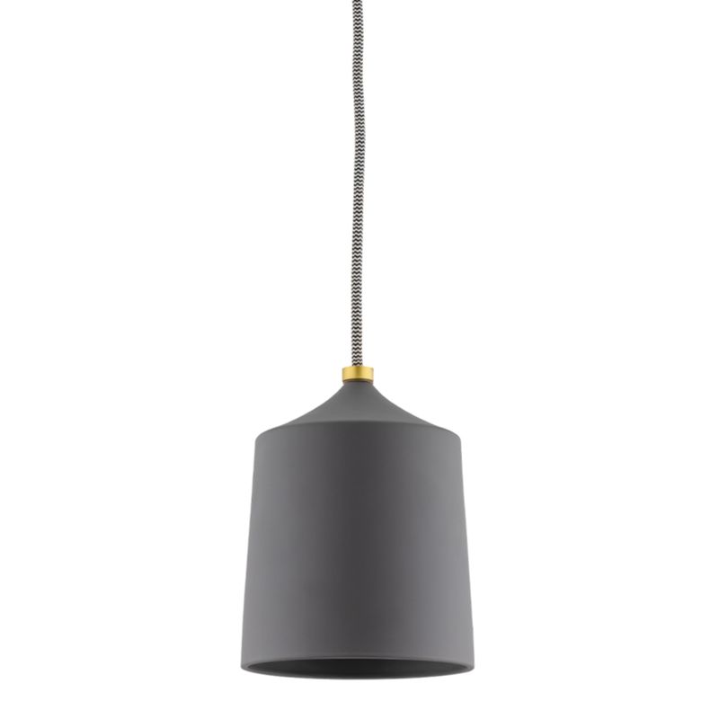 megan 1 light pendant by mitzi h339701 agb mb 1