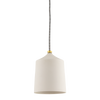 megan 1 light pendant by mitzi h339701 agb mb 2