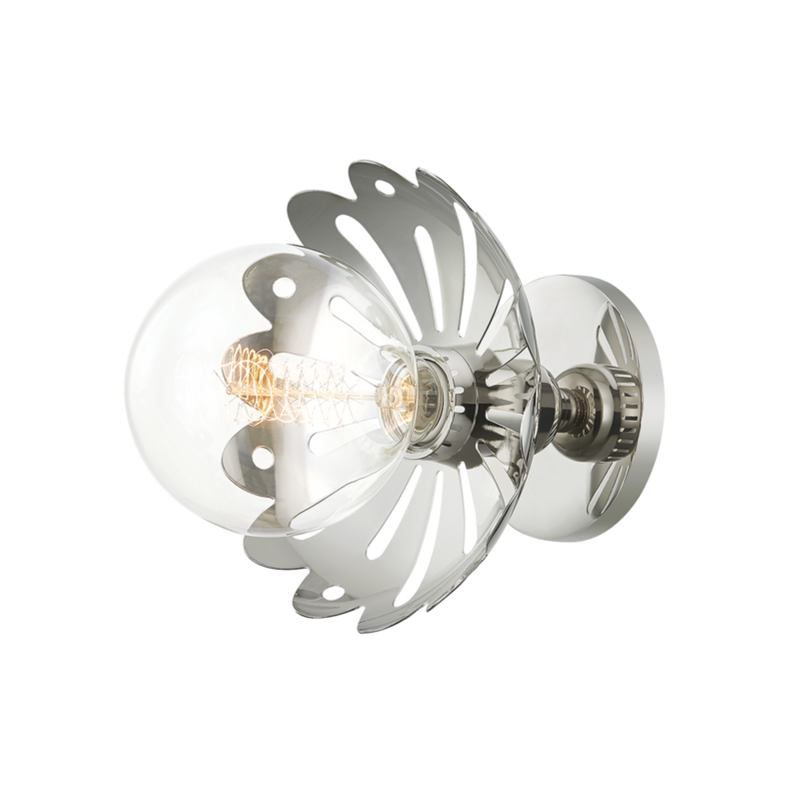 alyssa 1 light wall sconce by mitzi h353101 agb 4