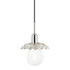 alyssa 1 light pendant by mitzi h353701 agb 3
