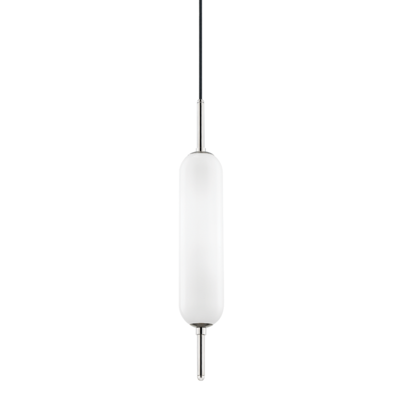 miley 1 light pendant by mitzi h373701 agb 3