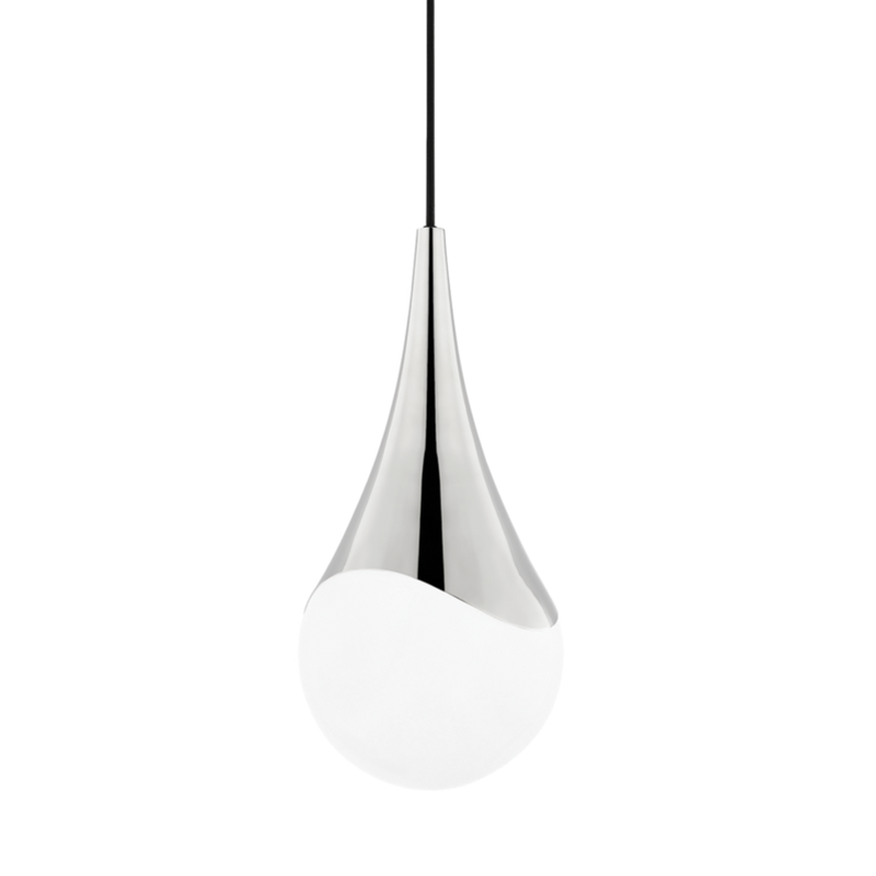 ariana 1 light small pendant by mitzi h375701s agb 3