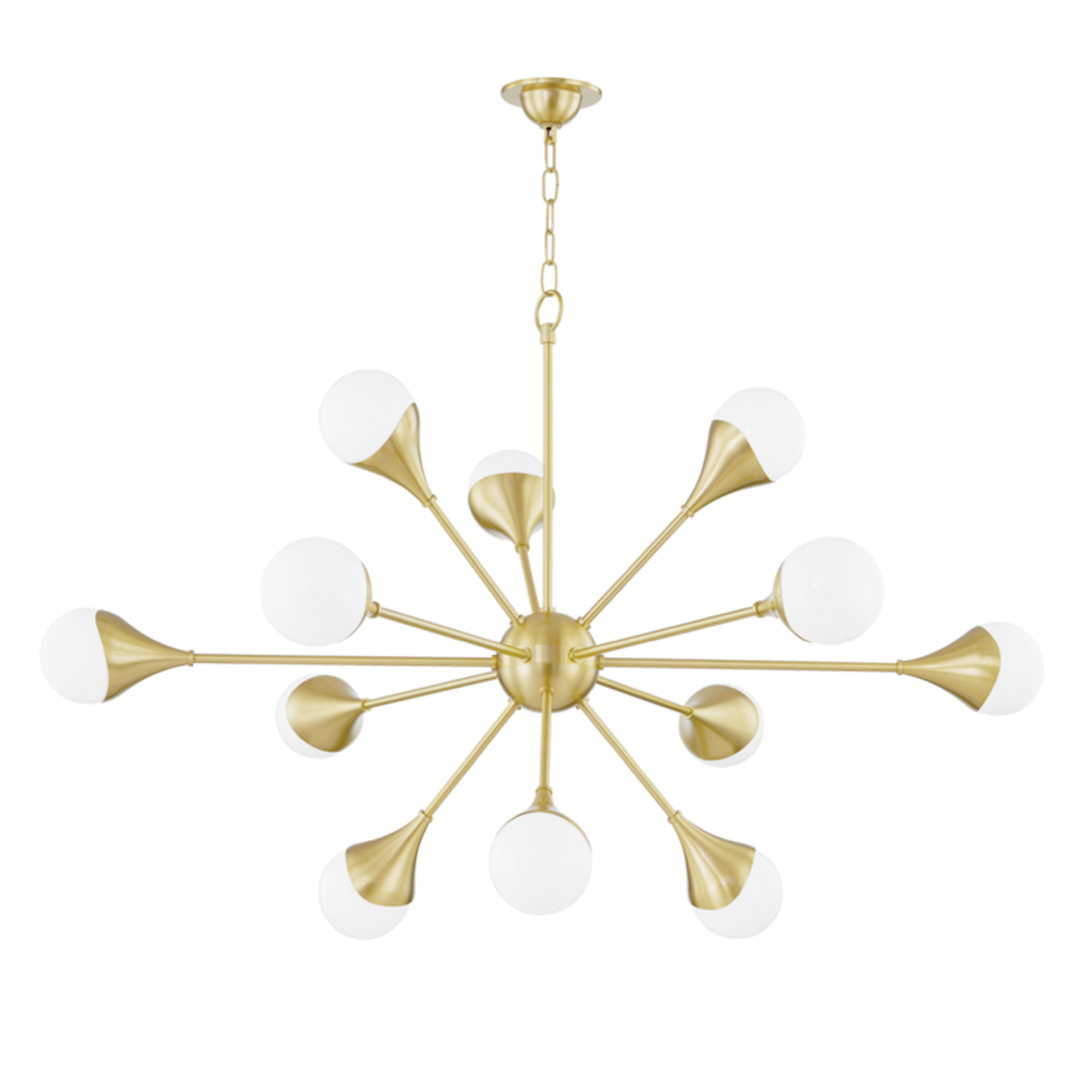 ariana 12 light chandelier by mitzi h375812 agb 1