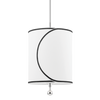 zara 1 light small pendant by mitzi h381701s agb 2