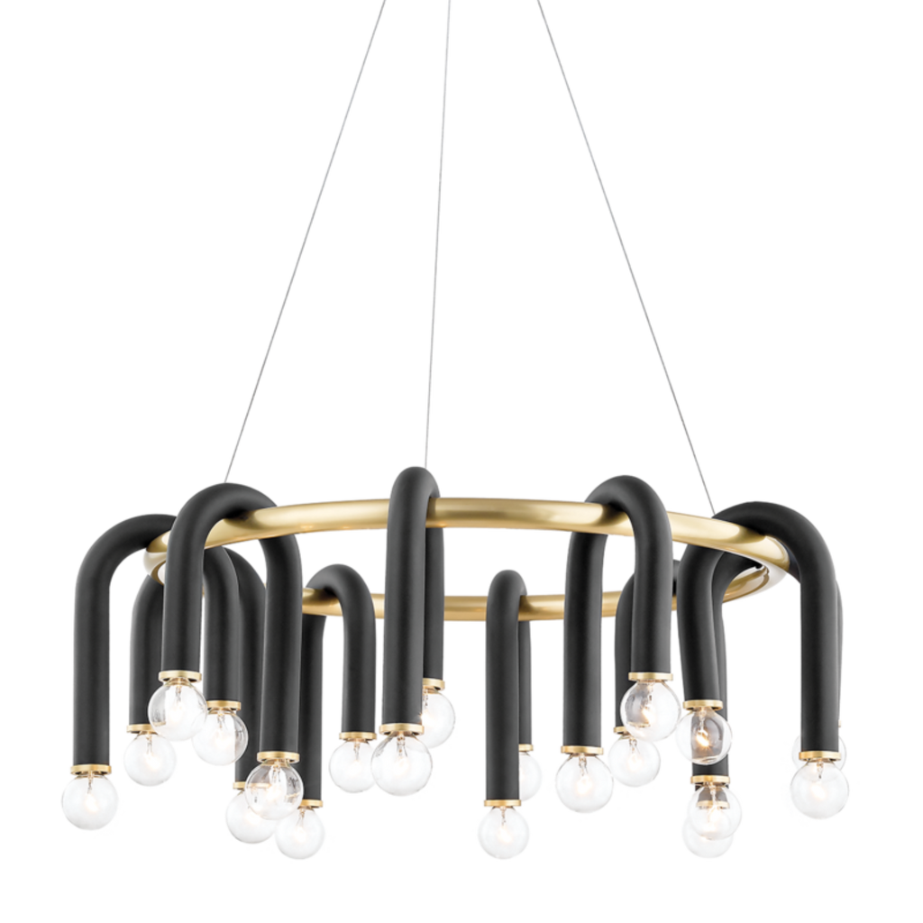 whit 20 light chandelier by mitzi h382820 agb bk 1