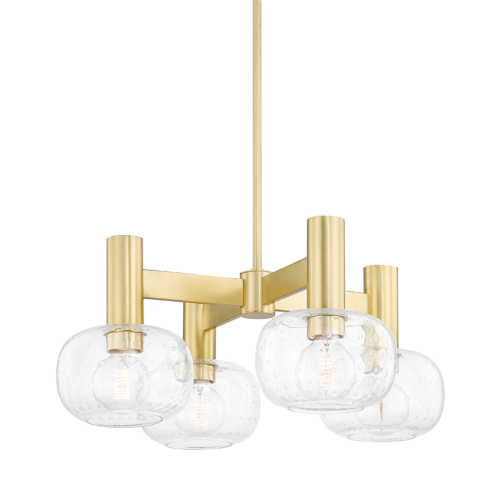 harlow 4 light chandelier by mitzi h403804 agb 1