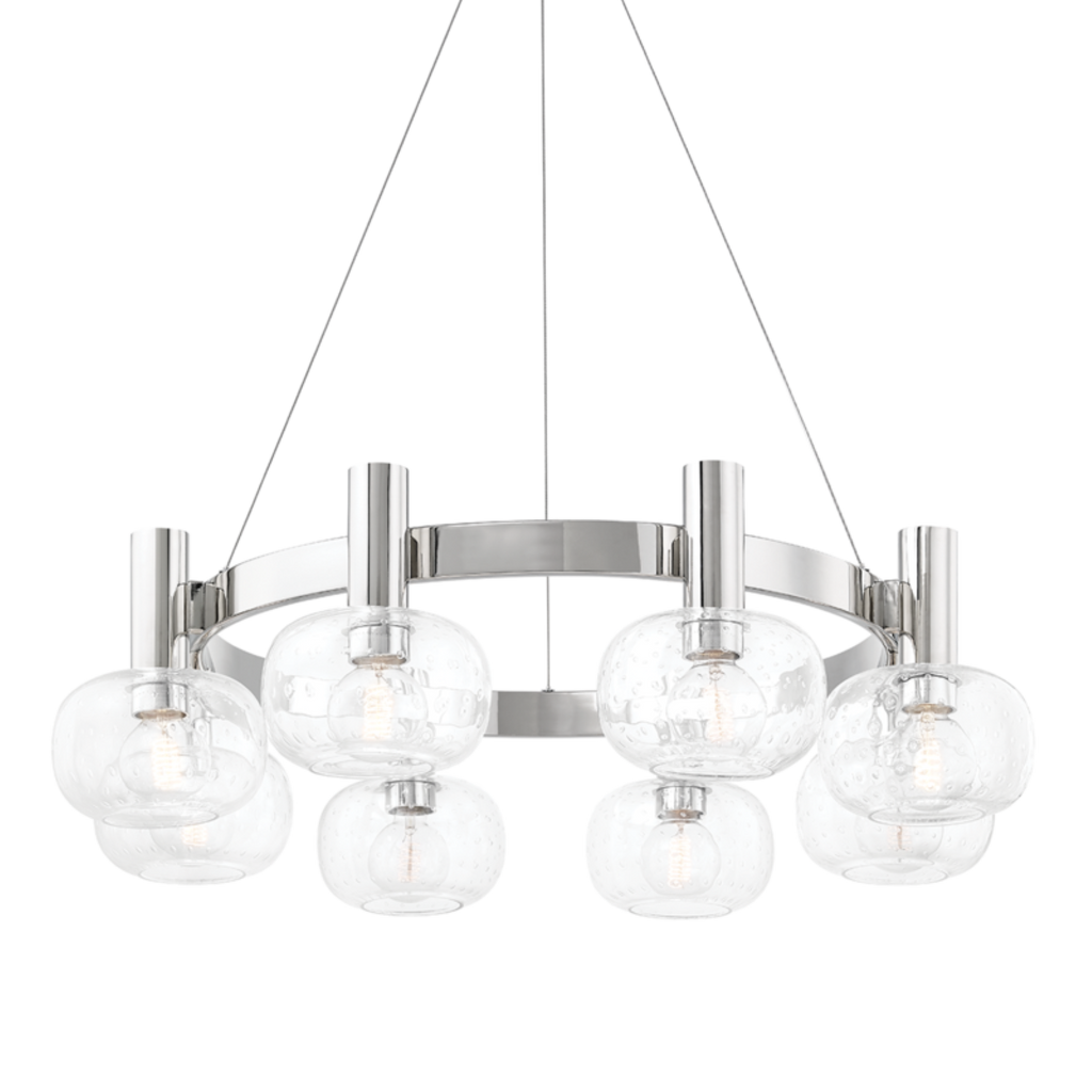 harlow 8 light chandelier by mitzi h403808 agb 2