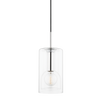 belinda 1 light pendant by mitzi h415701a agb 3