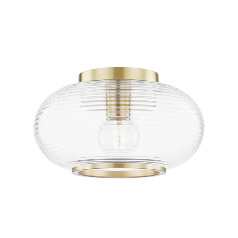 maggie 1 light flush mount by mitzi h418501 agb 1