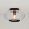 maggie 1 light flush mount by mitzi h418501 agb 8