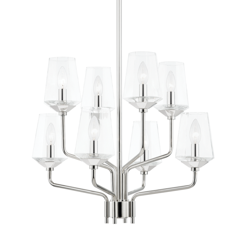 kayla 8 light chandelier by mitzi h420808 agb 3