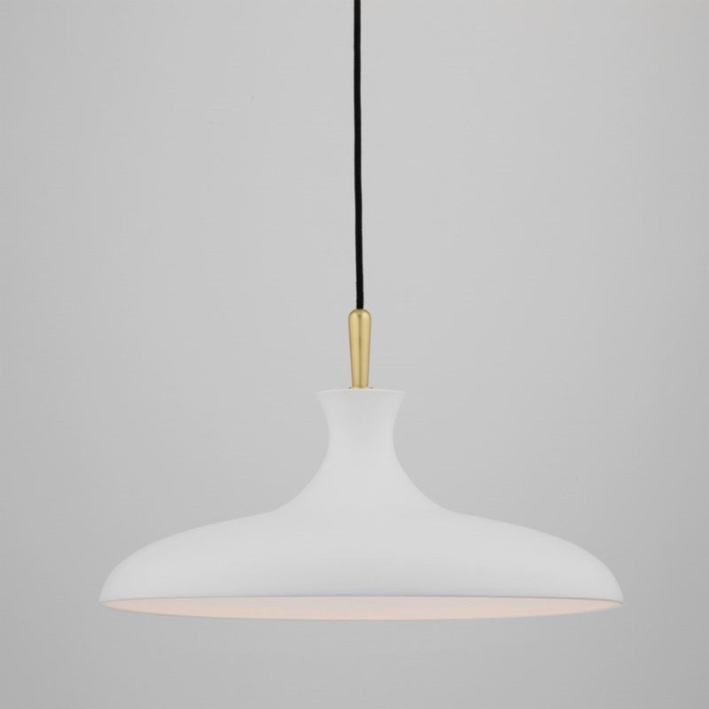 cassidy 1 light large pendant by mitzi h421701l agb wh 6