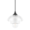 ruby 1 light pendant by mitzi h429701 agb 2