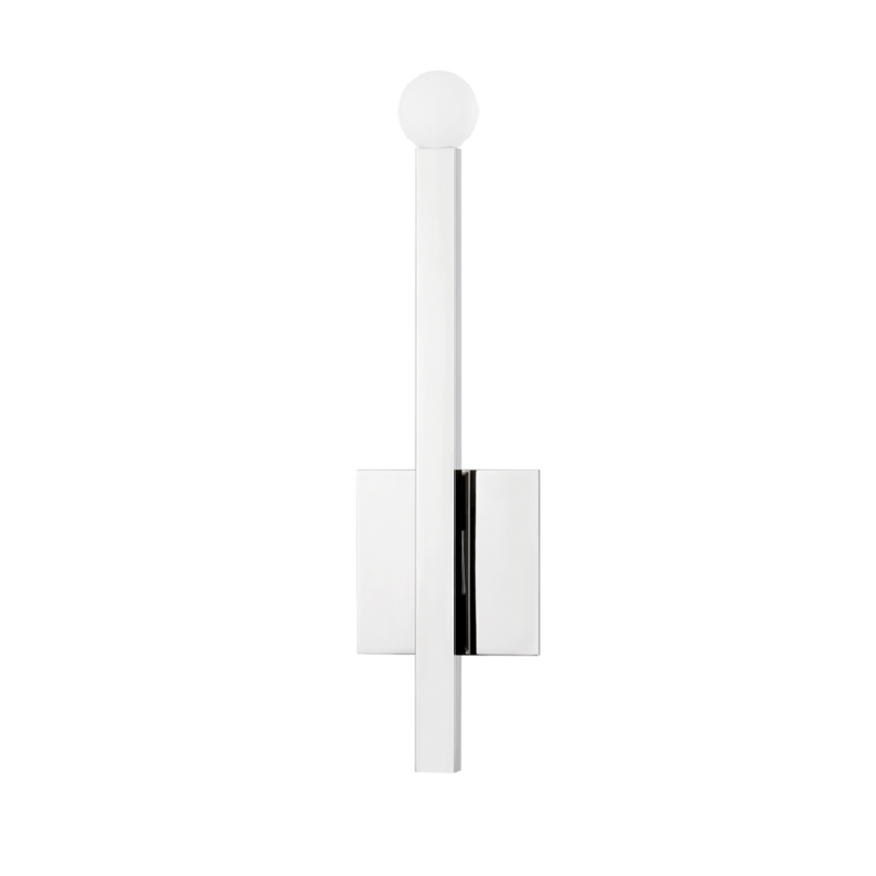 dona 1 light wall sconce by mitzi h463101 agb 3