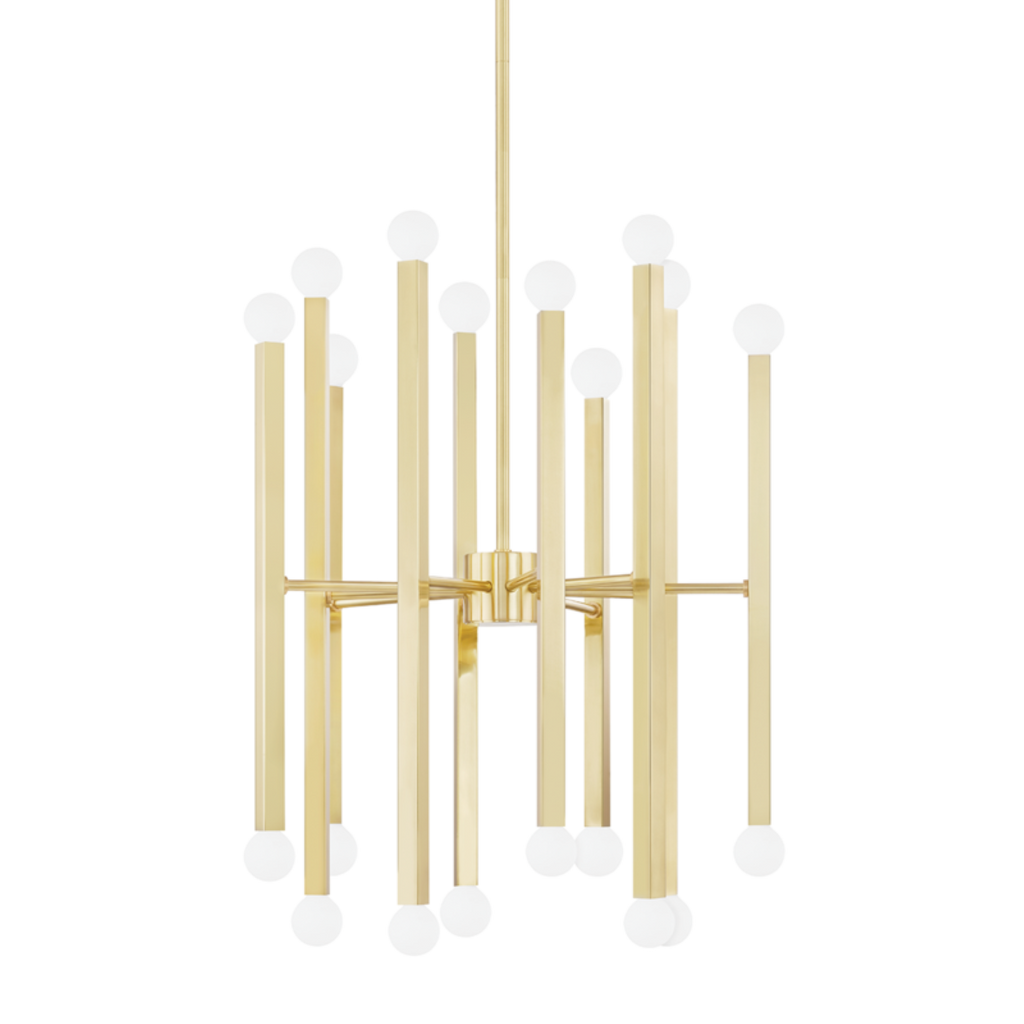 dona 20 light chandelier by mitzi h463820 agb 1