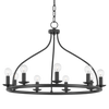 kendra 9 light chandelier by mitzi h511809 agb 2