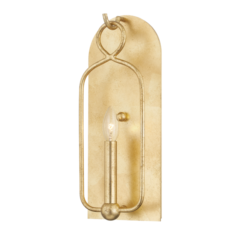 mallory 1 light wall sconce by mitzi h512101 ai 2