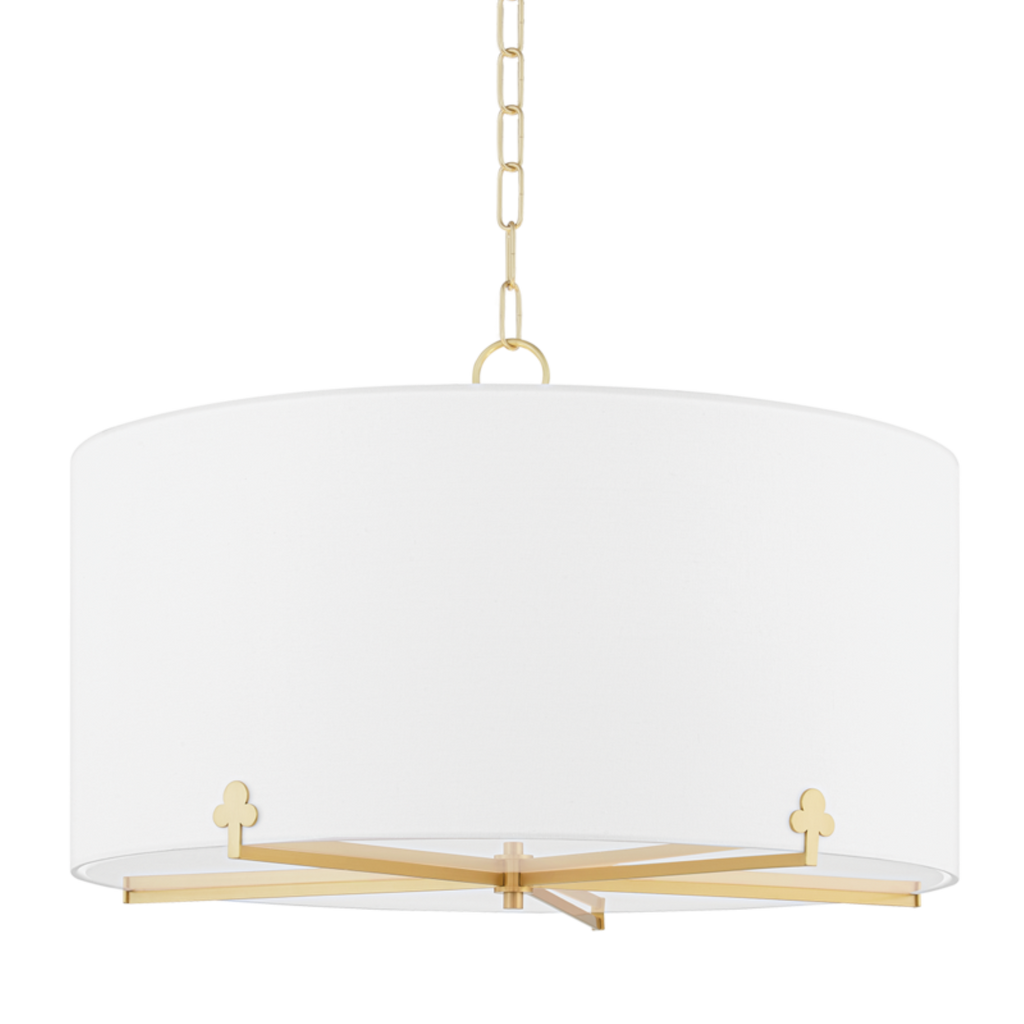 darlene 5 light chandelier by mitzi h519805 agb 1