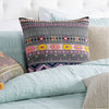 Haruki HAU-002 Hand Woven Square Pillow in Multi-Color by Surya