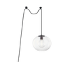margot 1 light large swag pendant by mitzi hl270701l agb 2